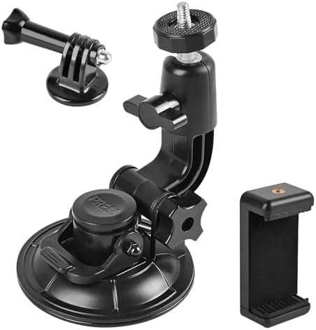 Suction Cup Mount Car Window Stand Holder on Windshield Dashboard
