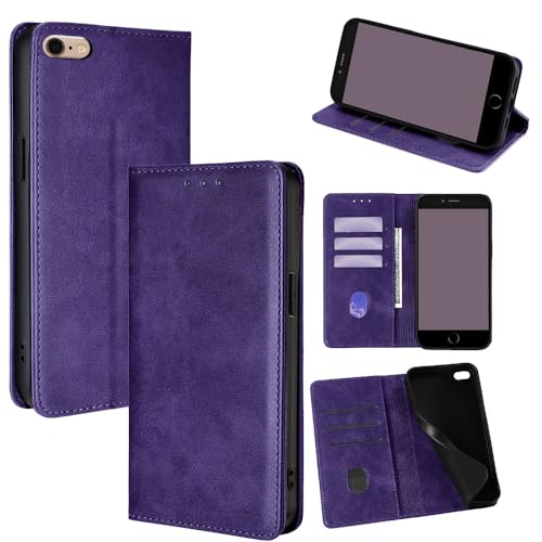 Jiajihua Funda Compatible con Motorola Moto P30 Note/One Power Funda con Cierre magnético y Soporte Plegable para Tarjetas y Cartera Purple