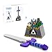 Produktbild Master Sword und Micro Hyrule Castle Bausatz, Speziell BOTW Ornament und Breath of the Wild Spielzeug, Geschenk für Jungen, Mädchen und Spielmodellsammler im Alter von 6-12 Jahren (388 Pcs)