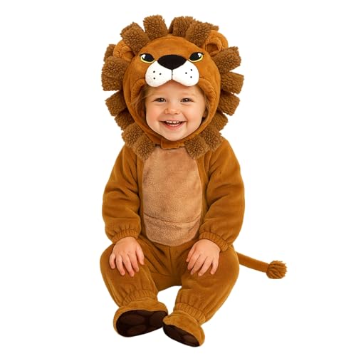 Morph Baby Lion Costume Kids, Lion Costume Toddler, Animal Costumes For Kids Lions, World Book Day Costumes For Kid 3-4 Years