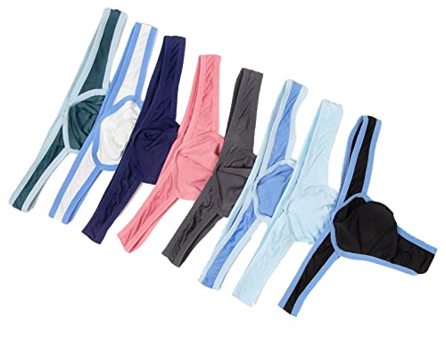 Mens Thongs Underwear Bulge Enhancing G-String T Back Bikini2