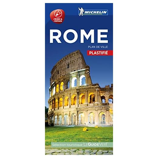 Plan Rome Plastifié Michelin