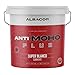 ALBACOR Pintura Blanca Antimoho Plus -11KG- Anticondensación Evita la Aparición de Hongos y moho en Paredes, Techos, Especial Baños, Liso Mate, Antihumedad (11 Kilos)