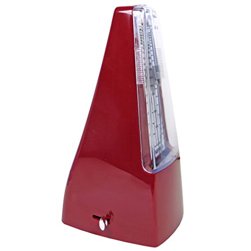 keepdrum GMPL RD Métronome mécanique avec cloche Rouge - Les Beatles, Paul McCartney, John Lennon, RIngo Starr, George Harrison keepdrum GMPL RD Métronome mécanique avec cloche Rouge – Image 6