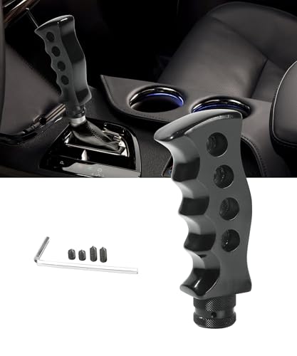 2022 Subaru WRX STI CVT Shift Knob 6 Qziulr Zlirfy Car Gear Shift Knob,Automatic Shift Knob,Car Accessories,Car Grip Knife Handle Gear with Screws and Spanner,Replacement for Manual Vehicle (Black)