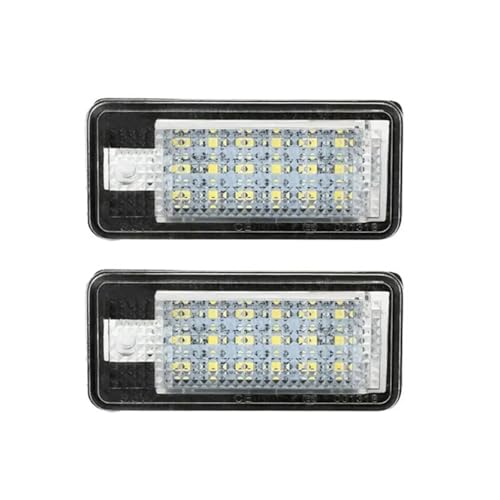 Luz LED de matrícula para trayectos nocturnos en Audi A3 y Q7 Avant