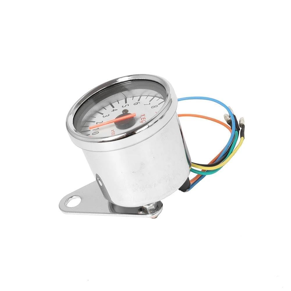 Tacómetro Retro Para Motocicleta 0-13000 Tach RPM Gauge Contador