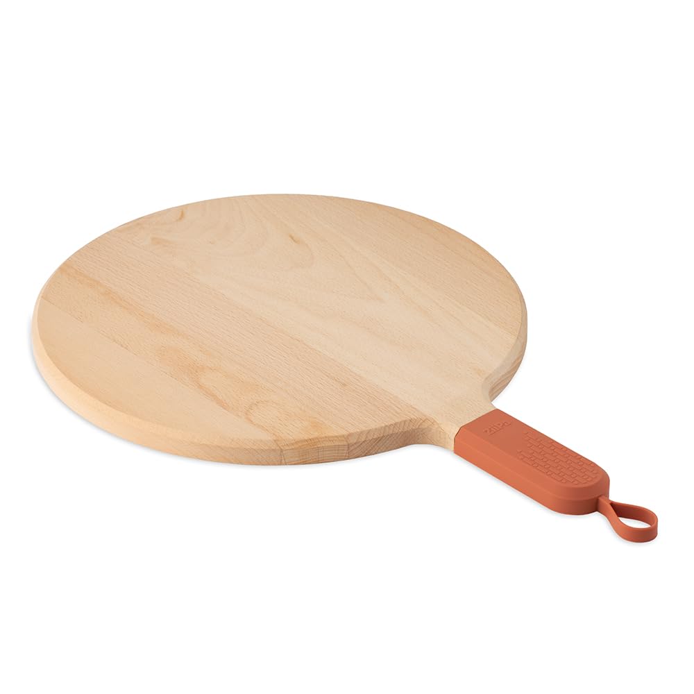 ZiiPa Sora Ahşap Pizza Sunum Tahtası Terracotta