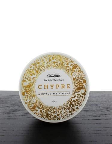 WCS Duck Fat Shaving Soap, Chypre, 5 oz