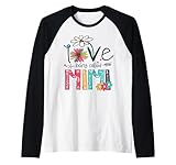 I Love Being Called Mimi Mimi Gift For Birthday Mother's Day Raglan Baseball Tee