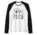 I Love Being Called Mimi Mimi Gift For Birthday Mother's Day Raglan Baseball Tee