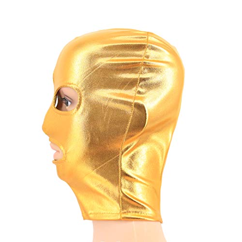Image of Metallic Cycling Face Neck Mask Hat Ultra Balaclava Hood