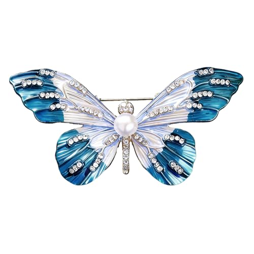 Image of Insect Animal Brooch Pin for Women Rhinestone Lapel Pins Vintage Brooches for Costume Accessories