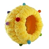 【Confort pour naines】 : douillette pour perruches naines est un choix. Elle leur offre un espace confortable pour se reposer.