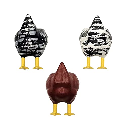 Funny Chicken Butt Magnet Refrigerator Magnetic Decorations,Chicken Butt Gift Funny Christmas Home Party Decor Chicken Butt Gift (Black) #TOP2