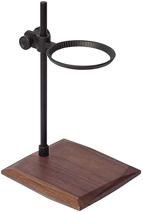 Amazon タイムモア Timemore ドリップスタンド コーヒースタンド クルミの木 アルミ金属 高さと360度調整可 2色 納期は３ ５日間 ブラック コーヒー用品 オンライン通販