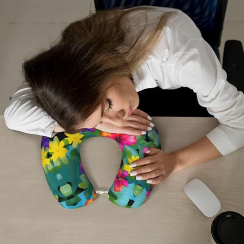 Almohada de Poliéster Negra para Cuello y Viaje miniatura 7
