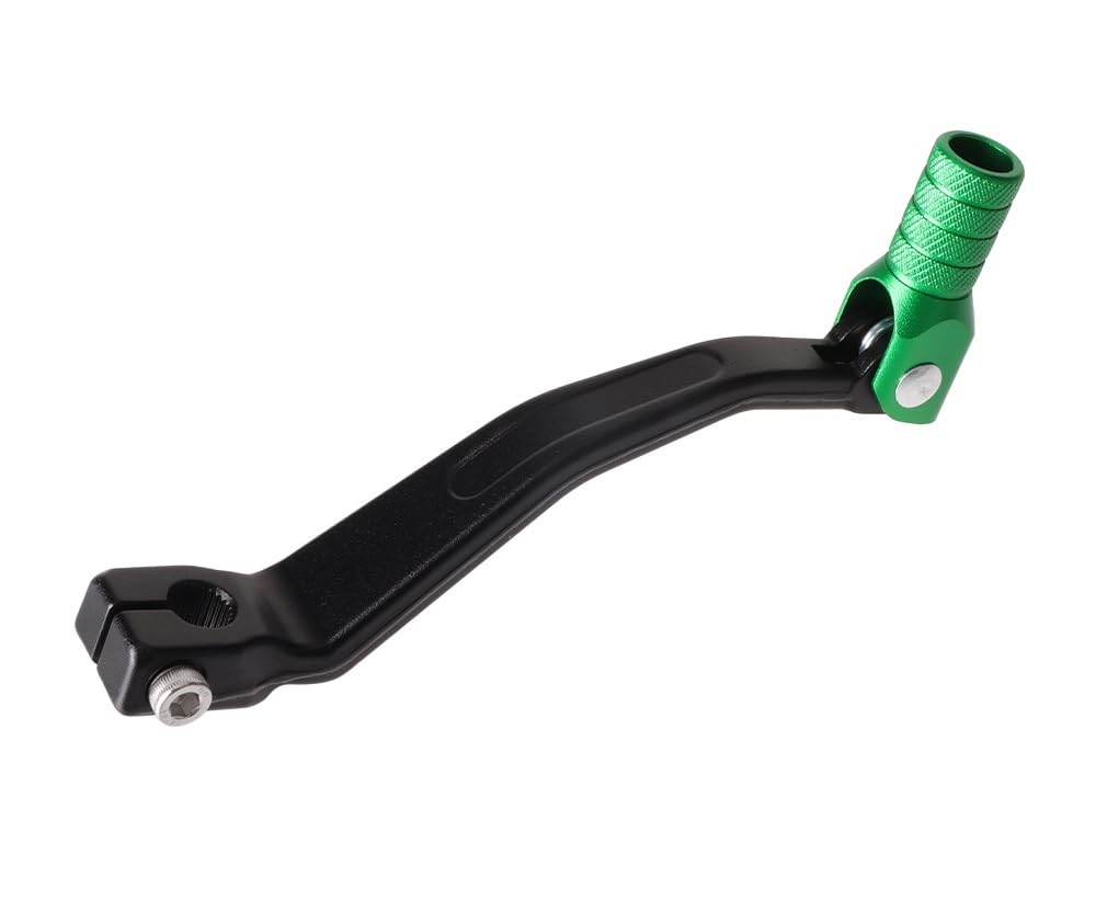 Qichunwi Green Motorcycle Gear Stick Motorcycle Shift Lever Pedal Folding Gear Replacement For Klx230 Modification Accessories Replace Component Spare Parts