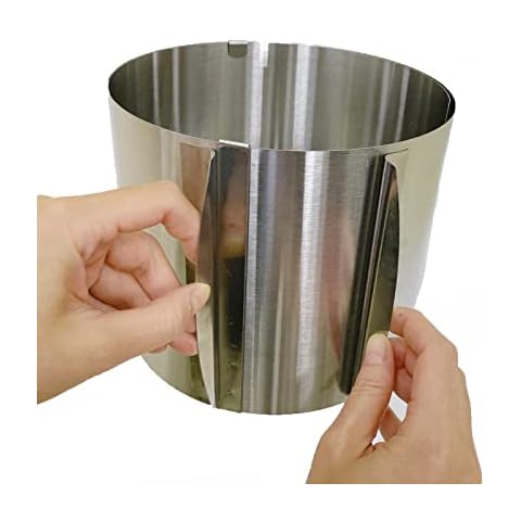 Iwinna Adjustable Stainless Steel Cake Ring Cover