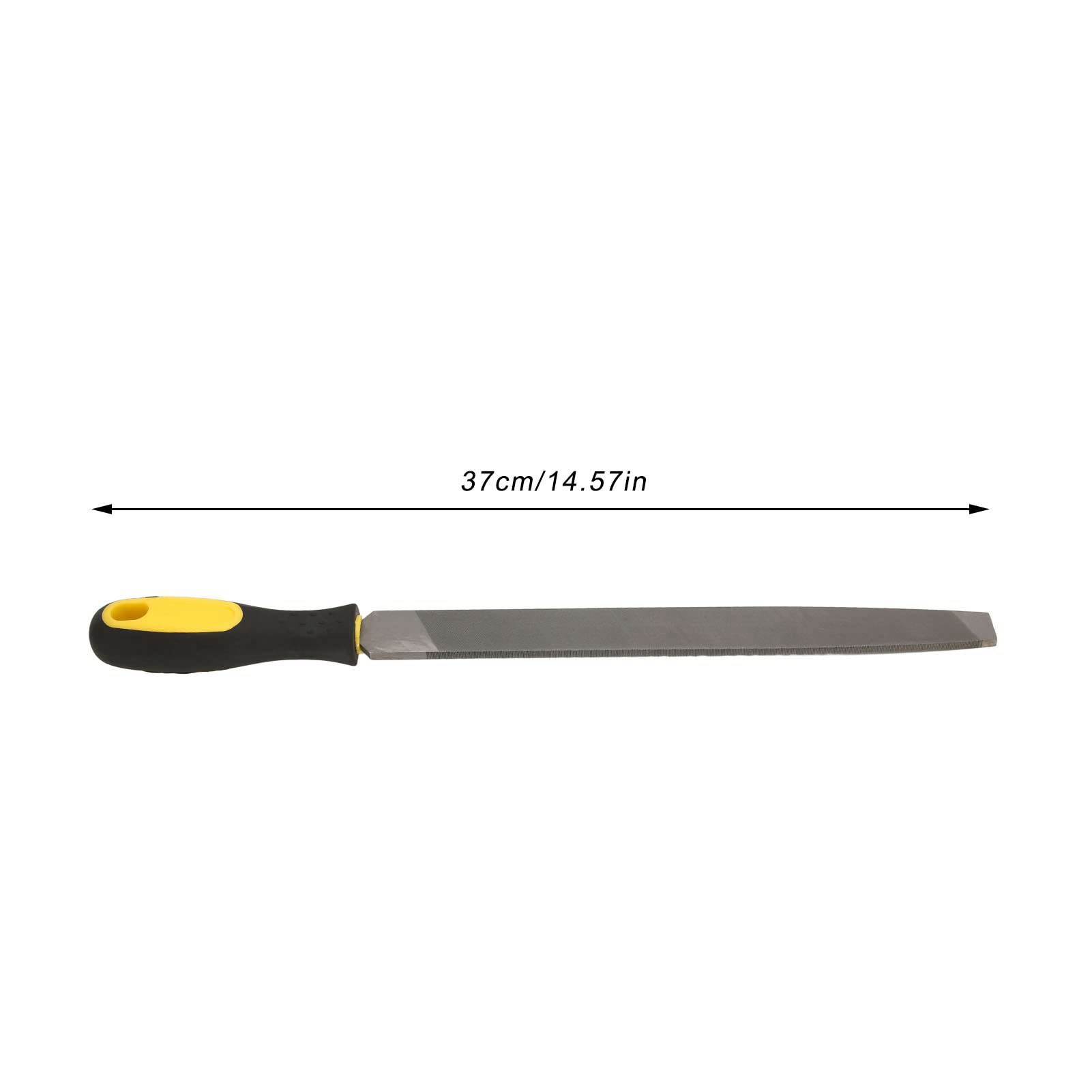 Lime à Aiguiser En Acier T12 - 37 Cm Avec Poignée Antidérapante, Pour Couteaux Et Métaux - 5