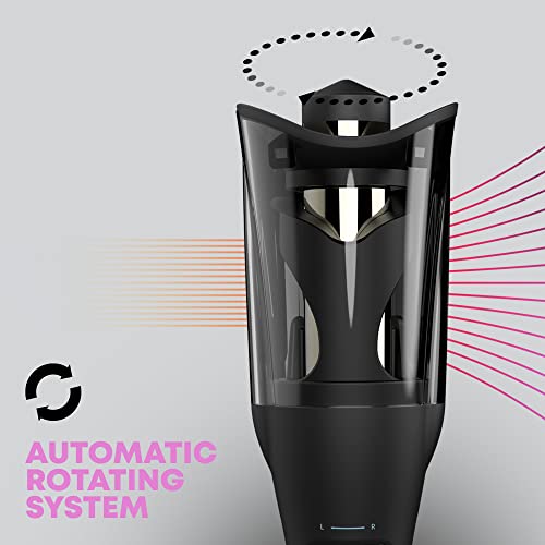 Revamp Progloss Hollywood Wave, Curl & Advanced Shine, Sistema de rotação automática, emissores de j