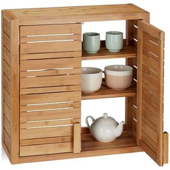 Amazon.de: NORDIC osoltus Bali Bambus Badschrank Hängeschrank