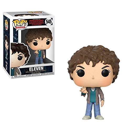 Funko Pop! Television: Stranger Things-Eleven Collectible Vinyl Figure - Once - Figura de Vinilo Coleccionable - Idea de Regalo- Mercancia Oficial - Juguetes para Niños y Adultos - TV Fans