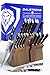 Dalstrong Gladiator Series Elite-18pc Stainless Steel Knife Set with Block-High Carbon German Steel-Acacia Wood Block-Gift Knife Set w/Black Handles - NSF Certified