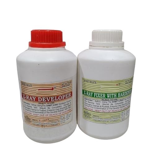 Dental X-Ray Fixer 500ml and Developer liquid, 500ml : Amazon.in ...
