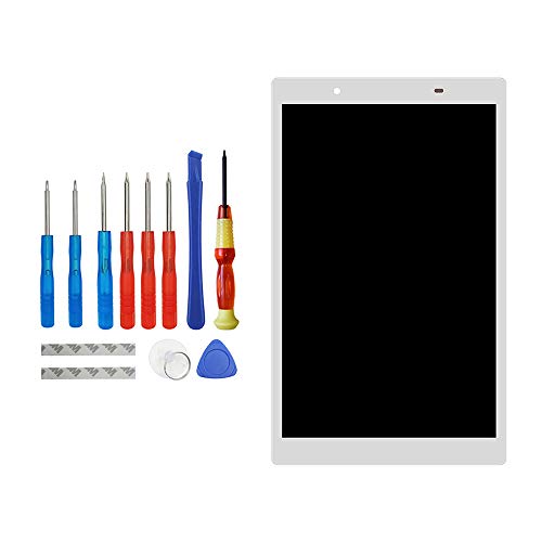 Dalle LCD et vitre Lenovo Tab 4 8" TB-8504F TB-8704V kit outils blanc