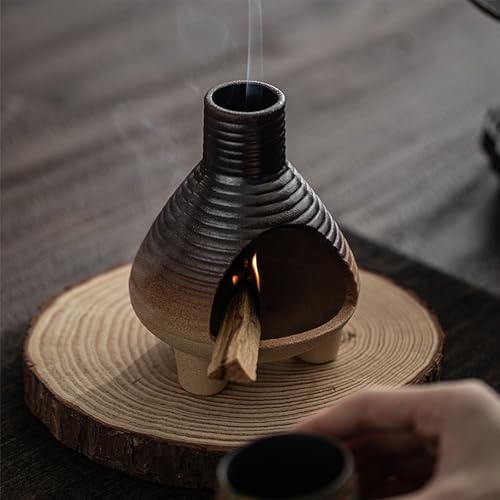 Mini Ceramic Chimenea Incense Burner - Image 6