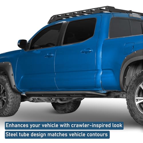 Estribos laterales u-Box para Toyota Tacoma 2005-2023 miniatura 3