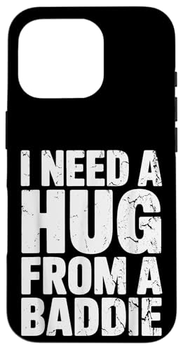 I Need A Hug From A Baddie �ʔ�������ȃA�C���j�[�~�[�� �X�}�z�P�[�X iPhone 16 Pro �p