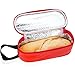 Porta Bocadillos / Bolsa Termica Reutilizable para adultos e infantil / Portabocadillos bolsa termica para bocadillo alimentos y platanos / Funda estuche merienda reutilizable colegio y oficina