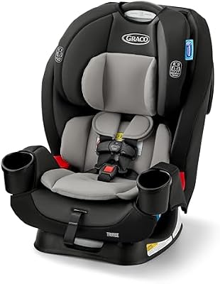 Graco® TriRide 3-in-1 Convertible Car Seat - Highback Booster, Forward & Rear Facing Modes, Suitable from Newborn to Preschooler, Perfect for Long Journeys in Redmond Color