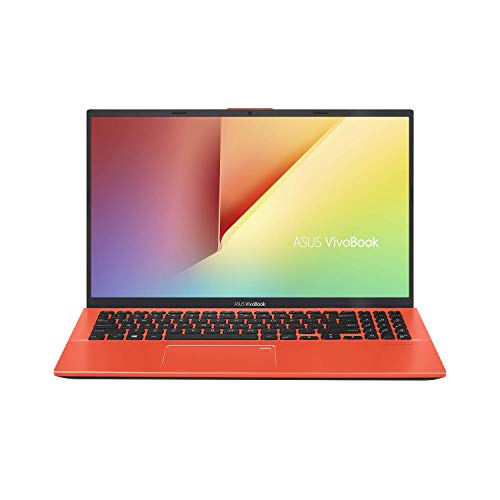 ASUS VivoBook 15 Thin and Light Laptop, 15.6” Full HD, AMD Quad Core R5-3500U CPU, 8GB DDR4 RAM, 128GB SSD + 1TB HDD, AMD Radeon Vega 8 Graphics, Windows 10 Home, F512DA-EB55-CL, Coral Crush