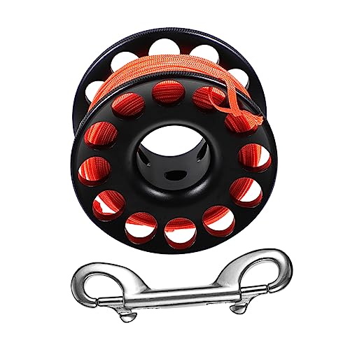 Gogogmee Scuba Diving Anti-Winder Lightweight Diving Finger Reel Essential Line Spool