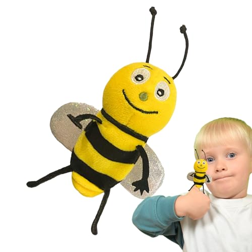 Marioneta De Animal Realista - Marioneta Hormiga Suave, Marionetas Adecuado Para Niños | Juego De Marionetas Da, Simpáticos Juguetes Con Forma De Mariquita, Juguetes De Peluche Para Niños, Juegos