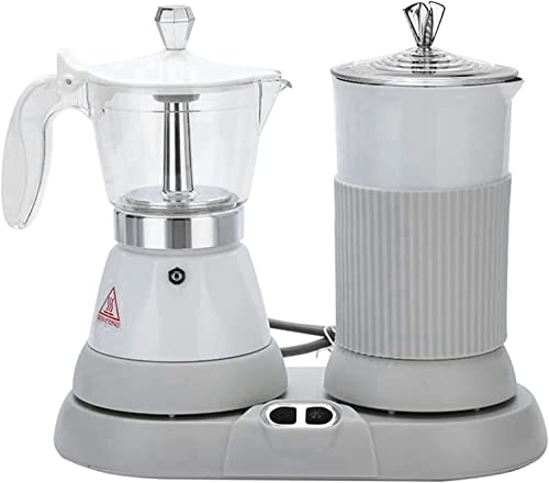 Cafetera Percoladora Manual con Espumador de Leche