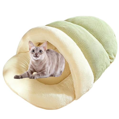 Lifetips トンキニーズ Tonkinese ペットベッド 犬猫兼用 冬用 寝袋型 ふわふわ クッション 保温 防寒 洗える 小型犬 中型犬 室内 おしゃれ 北欧風 ソファ ハウス 快眠グッズ 抱っこ感覚 多頭飼い対応 寝具 抗菌 防臭 速乾 低アレ