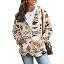 Felpa Con Cappuccio In Pile Teddy Per Donna – Morbida, Calda E Pesante, Perfetta Per L'inverno – Taglio Comodo E Curvy - 4
