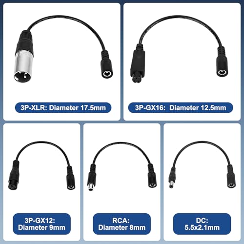 42V 2A UL Electric Scooter Charge,6Plugs for Gotrax Electric Scooter Charger,Hover-1,Hiboy,Jetson,VOLPAM,Maxshot V1 Scooter