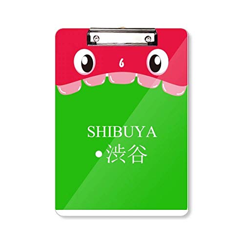 Porte-bloc A4 rigide Shibuya avec pince en acier pour prise de note stable