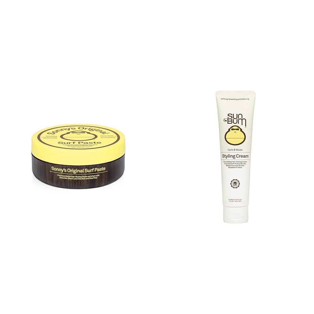 Sun Bum Surf Paste & Curls & Waves Styling Cream