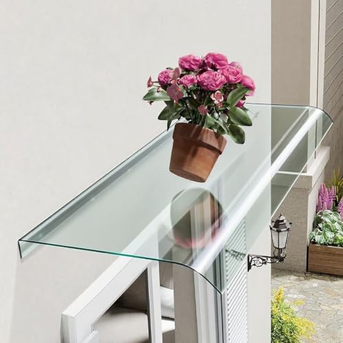 Marquise et auvent de porte moderne en polycarbonate premium