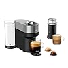 Nespresso Vertuo Pop+ Deluxe Coffee and Espresso Machine by Breville with Aeroccino Milk Frother - Titan