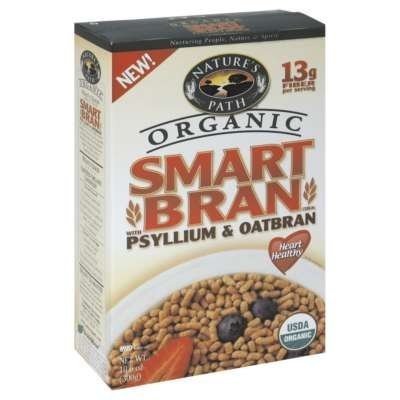 NATURES PATH CEREAL SMART BRAN PSYLLIUM OAT, 10.6 OZ, PK- 12
