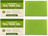 Anti-Pilz-Seife mit Teebaumöl, Kräuterseife, natürliche Fußseife gegen Fußpilz, geruchshemmend,...