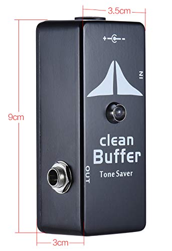 Moskyaudio Mini Clean Buffer Effect Pedal Little Black Buffer For Guitar Players #TOP2