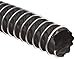 Flex-Lok 300 Polyester Duct Hose, Black, 4" ID, 25